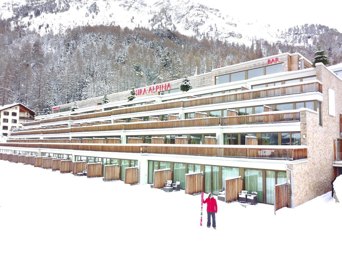 Nira Alpina Hotel Силваплана Екстериор снимка